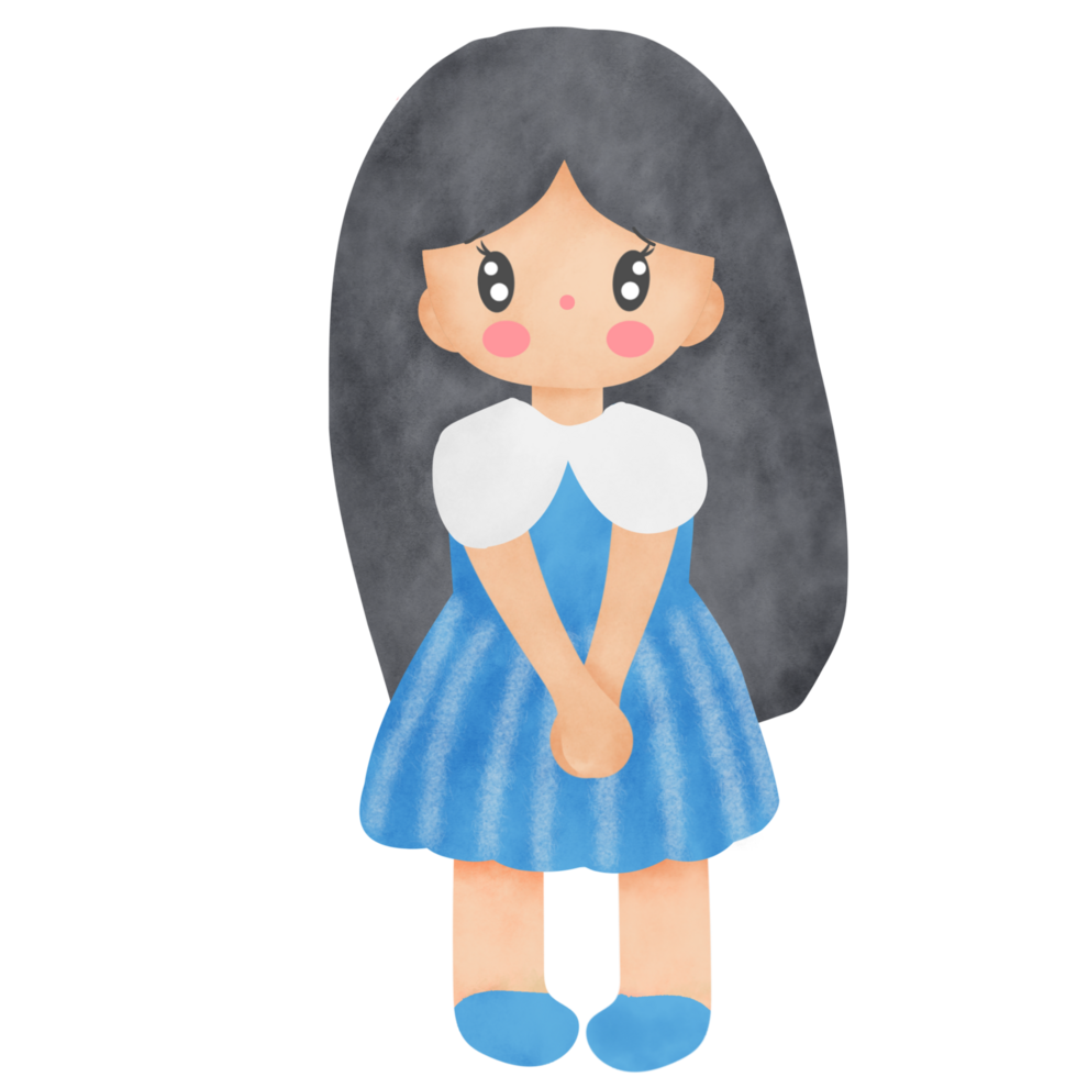 cute girl cartoon png