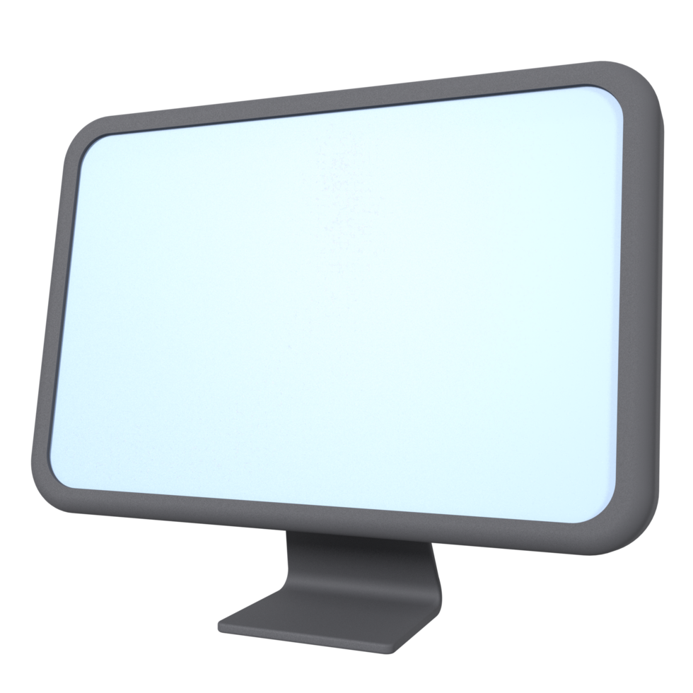 monitor 3d illustration png