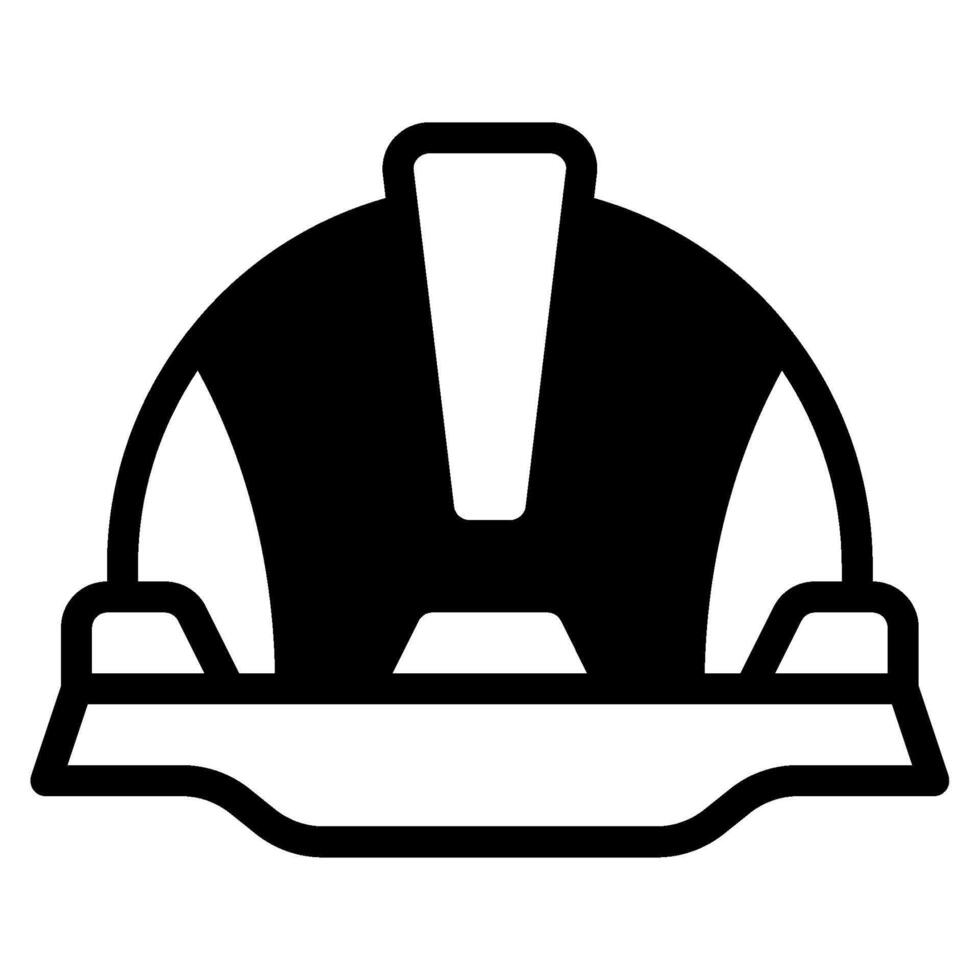 Hardhat Labour day icon illustration vector