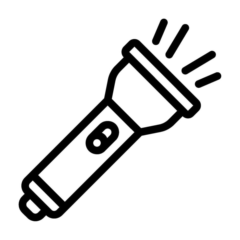 Torch Labour day icon illustration vector