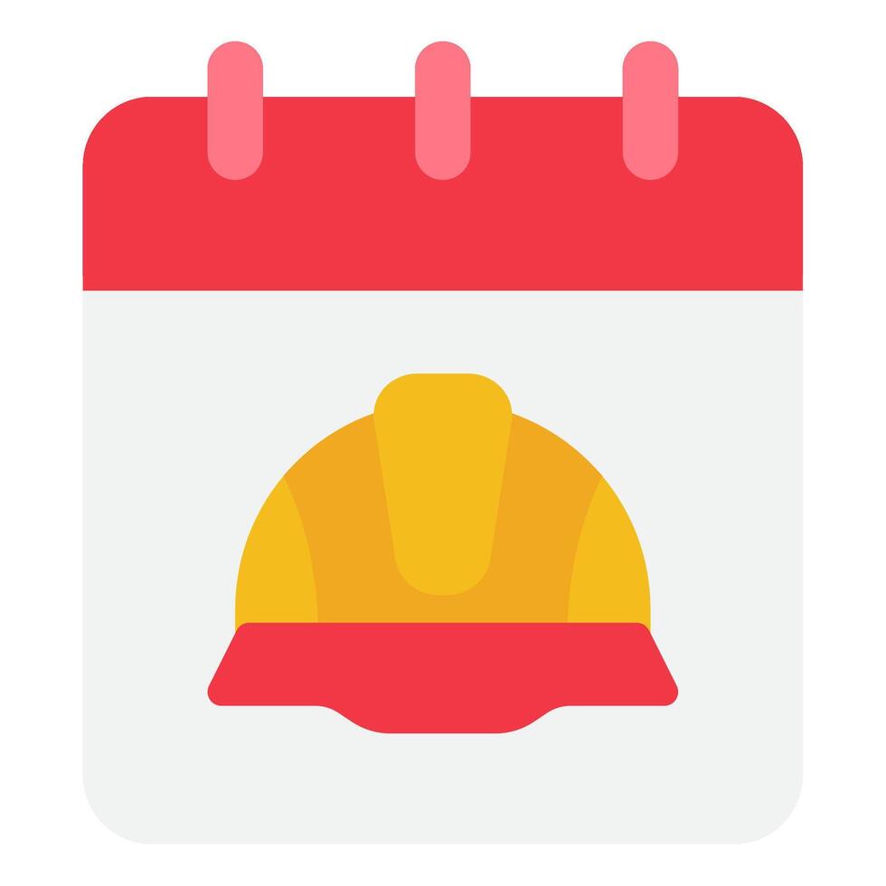calendario labor día icono ilustración vector