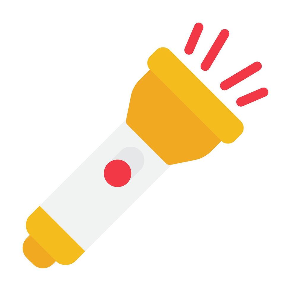 Torch Labour day icon illustration vector