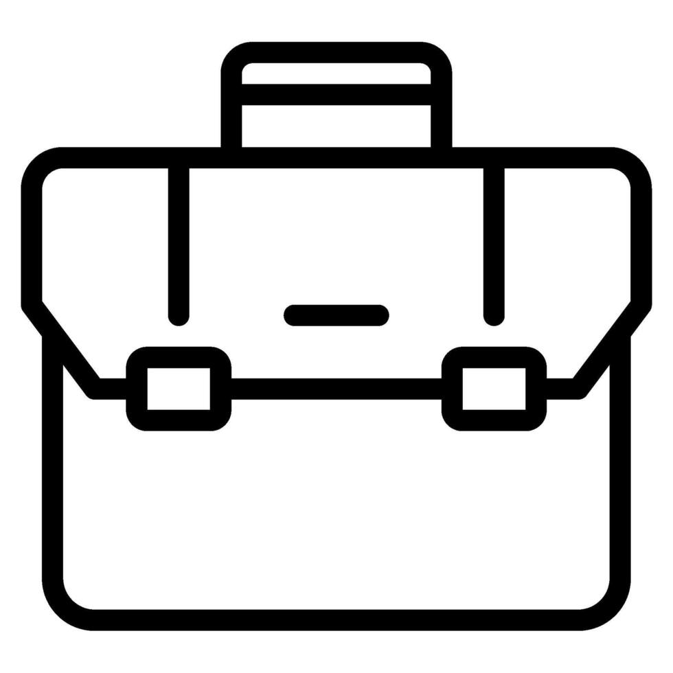 Briefcase Labour day icon illustration vector