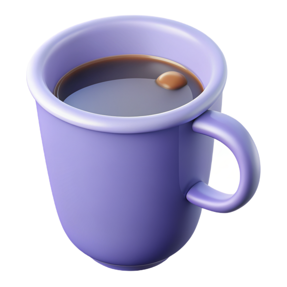 skön 3d kaffe kopp bilder för kreativ mönster png