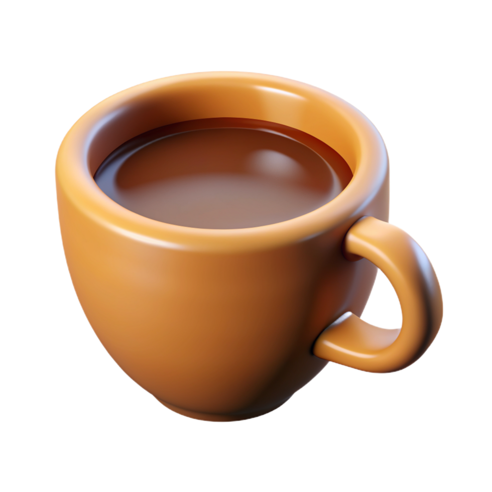 skön 3d kaffe kopp bilder för kreativ mönster png