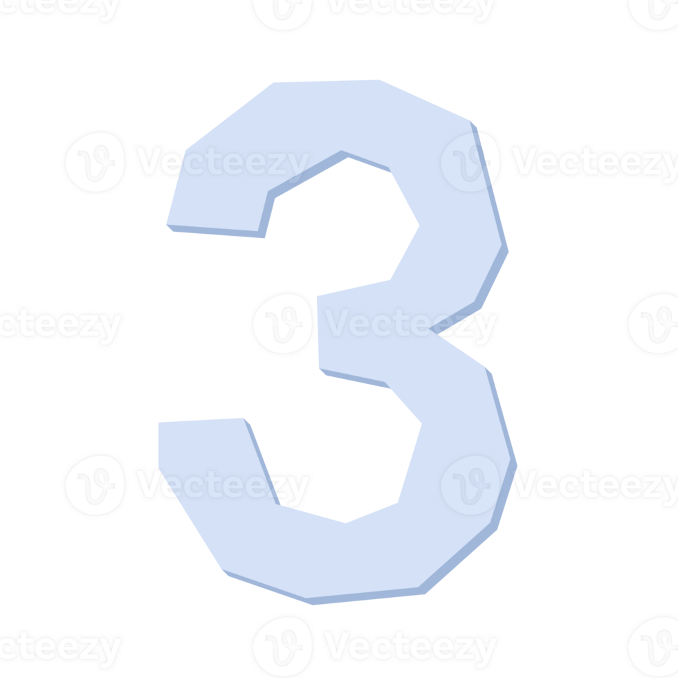 Number alphabet font torn ripped paper cut Illustration elements shape png