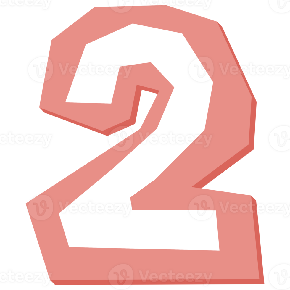 Number alphabet font torn ripped paper cut Illustration elements shape png