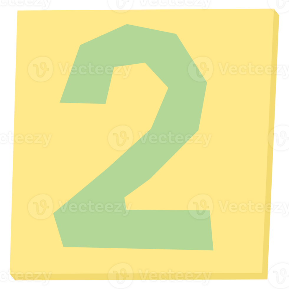 Number alphabet font torn ripped paper cut Illustration elements shape png