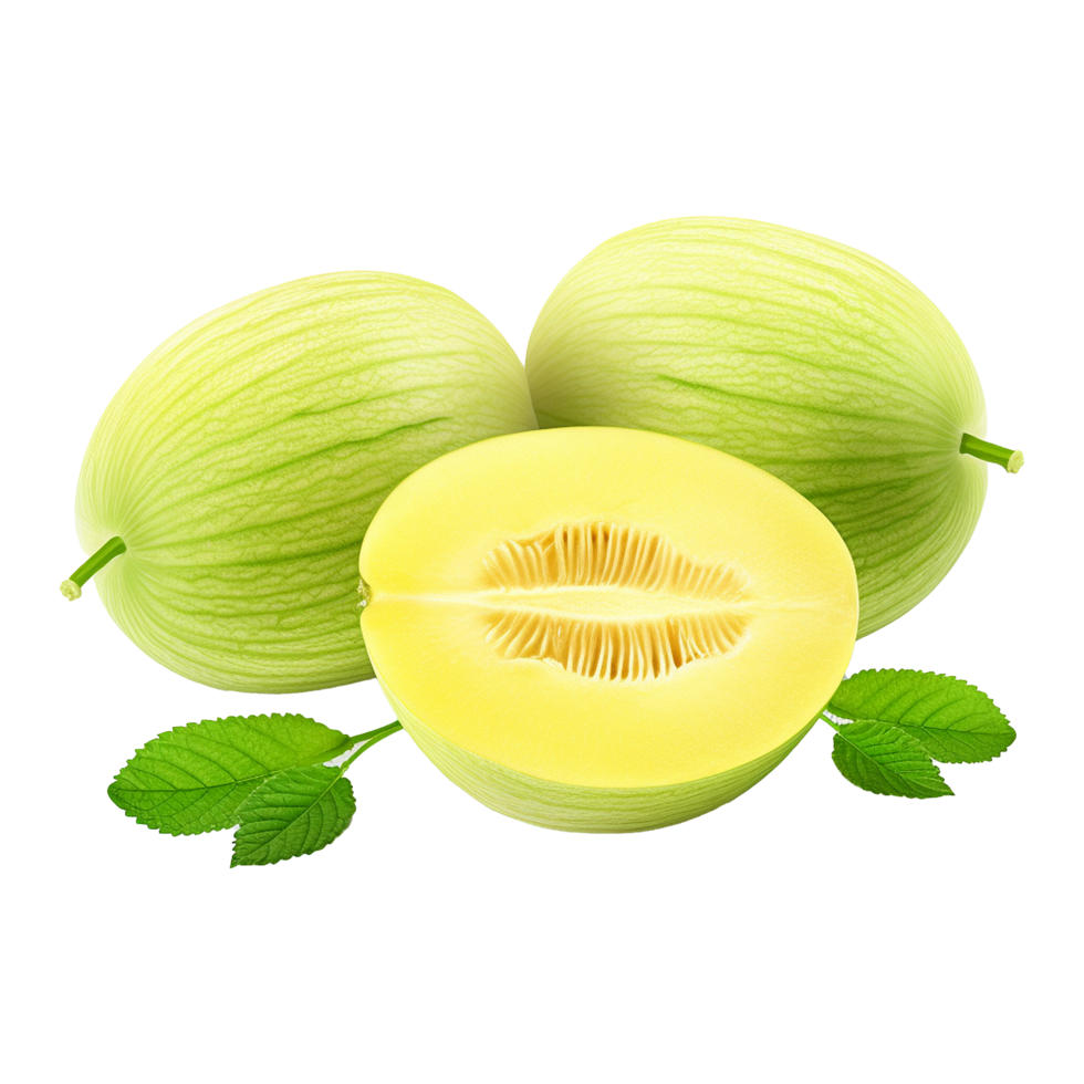 Caseba melon isolated on transparent background png