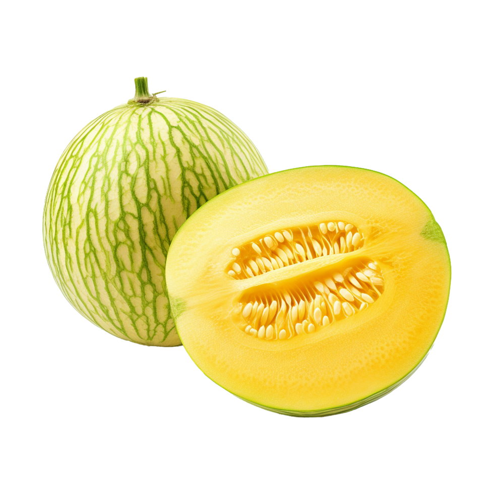 Caseba melon isolated on transparent background png