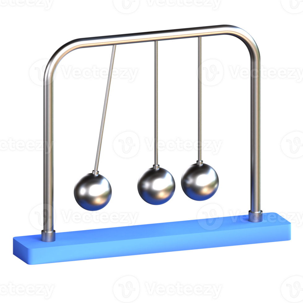 3D illustration education icon physics png