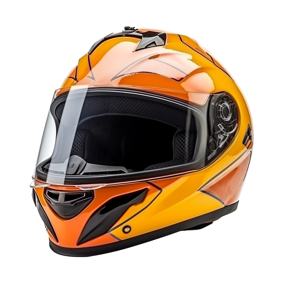 motor helm geïsoleerd Aan transparant achtergrond png