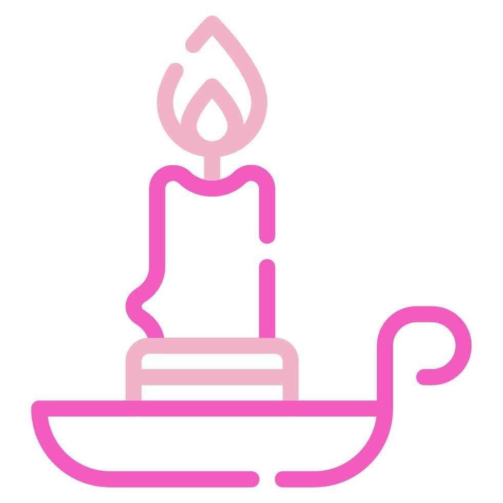 Candle Icon for web, app, infographic, etc vector