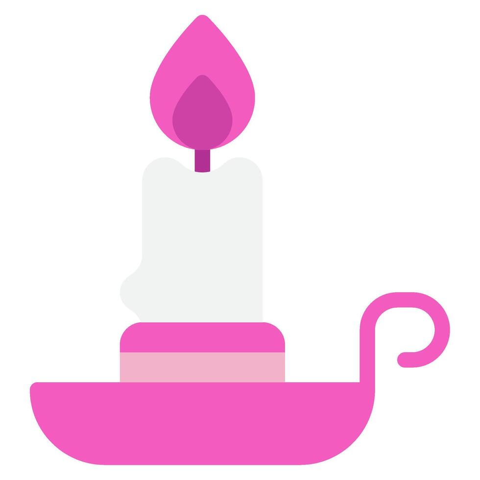 Candle Icon for web, app, infographic, etc vector