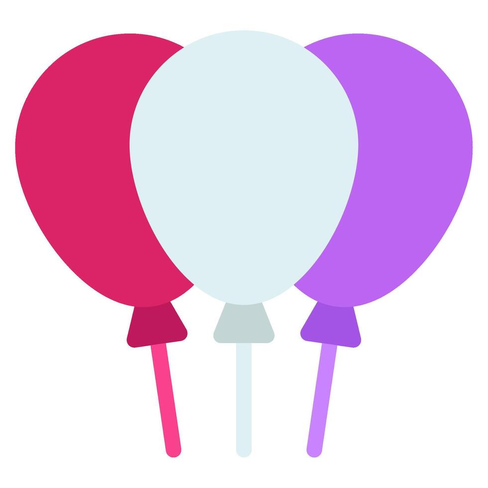 Balloons Icon for web, app, infographic, etc vector