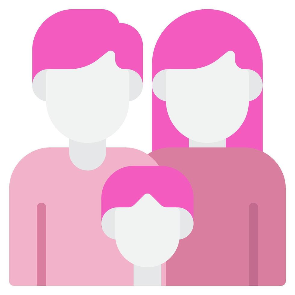 Family Icon for web, app, infographic, etc vector