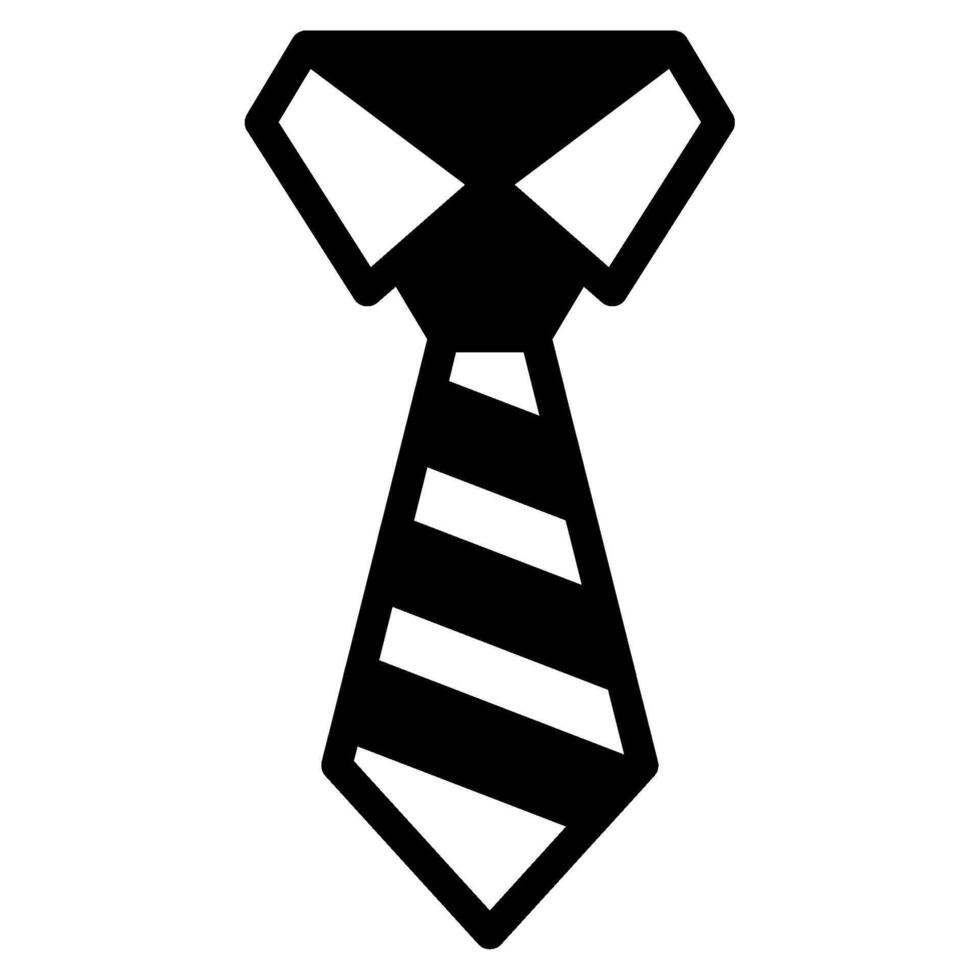 Necktie Icon for web, app, infographic, etc vector