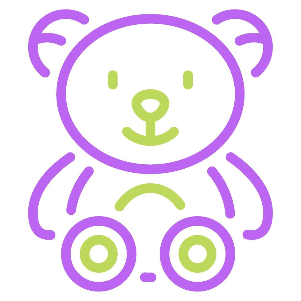 Teddy Bear Icon for web, app, infographic, etc vector
