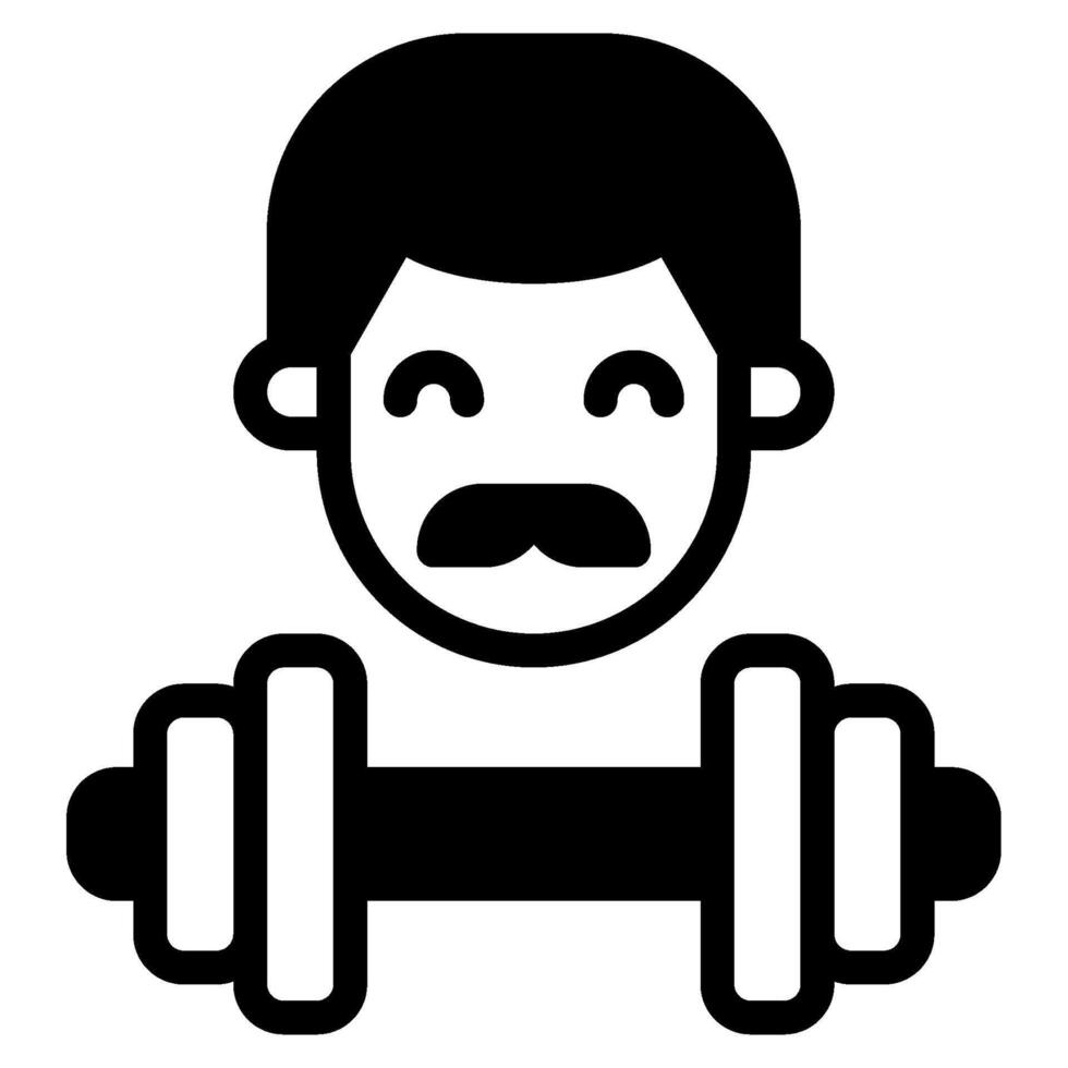 Dumbbell Icon for web, app, infographic, etc vector