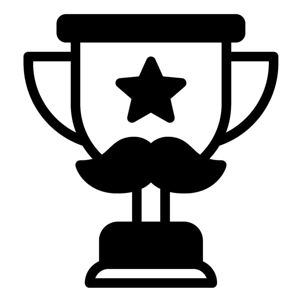 trofeo papá icono para web, aplicación, infografía, etc vector