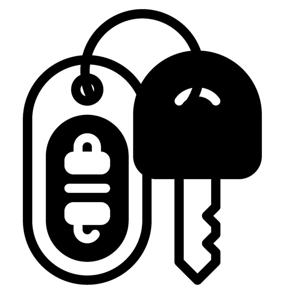 Car Keys Icon for web, app, infographic, etc vector
