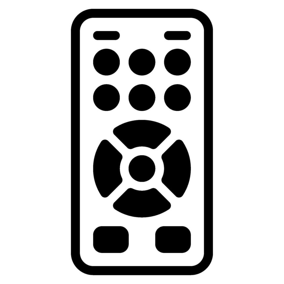 Remote Control Icon for web, app, infographic, etc vector