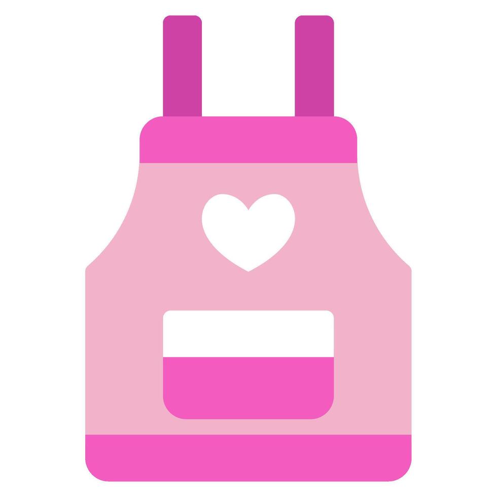 Apron Icon for web, app, infographic, etc vector
