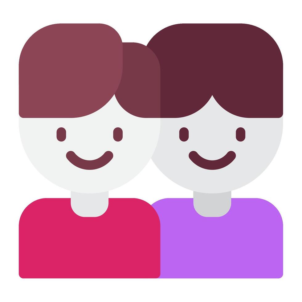 Friendship Icon for web, app, infographic, etc vector