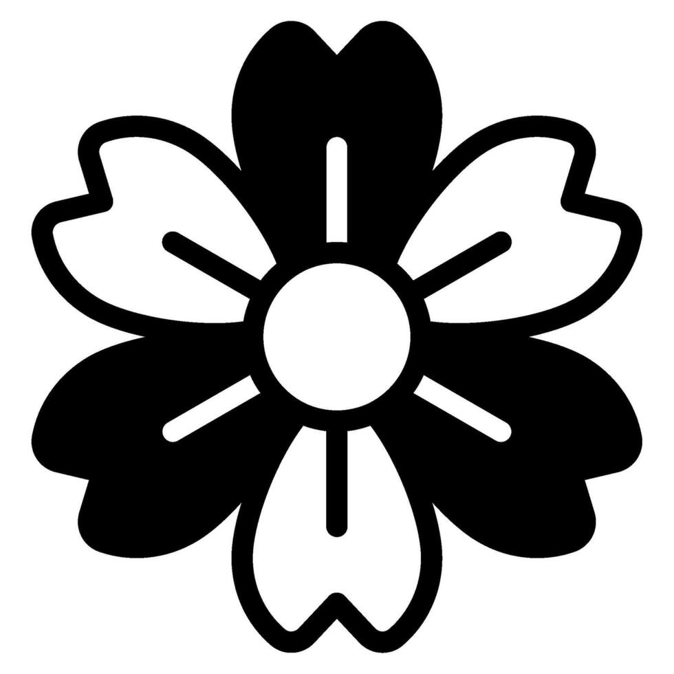 florecer icono para web, aplicación, infografía, etc vector