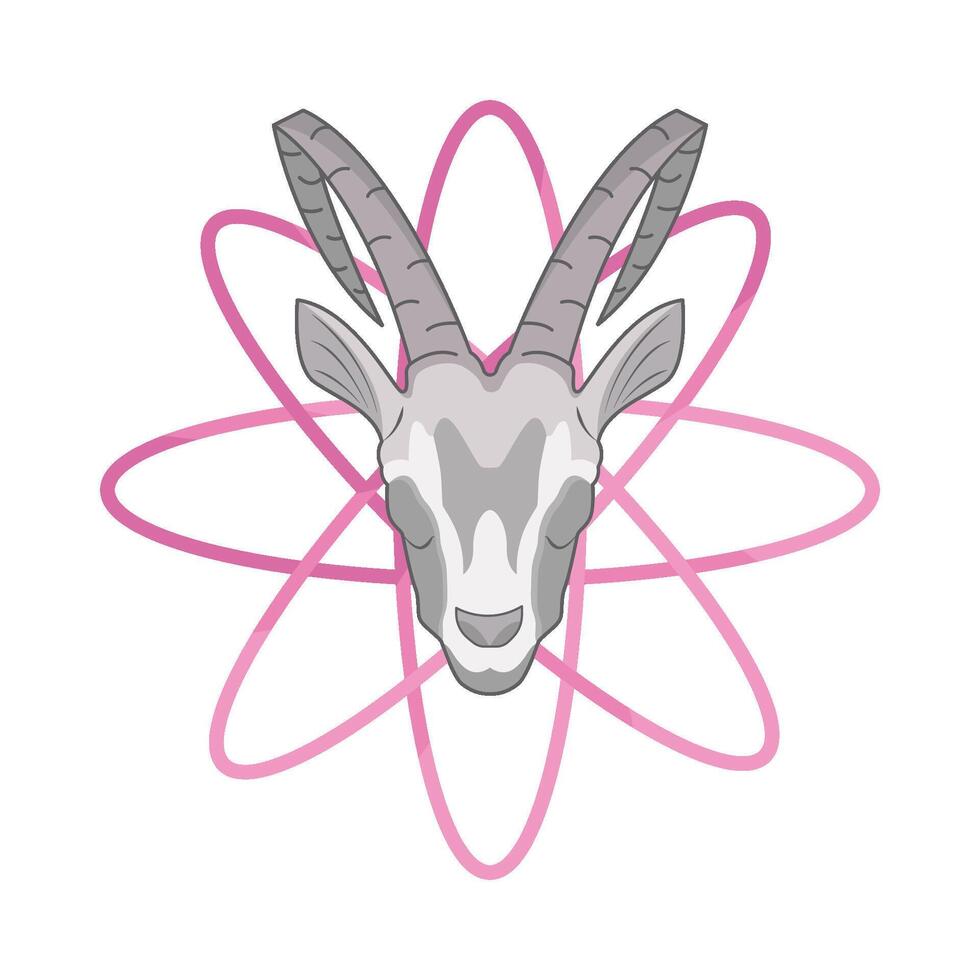 illustration of capricorn vector