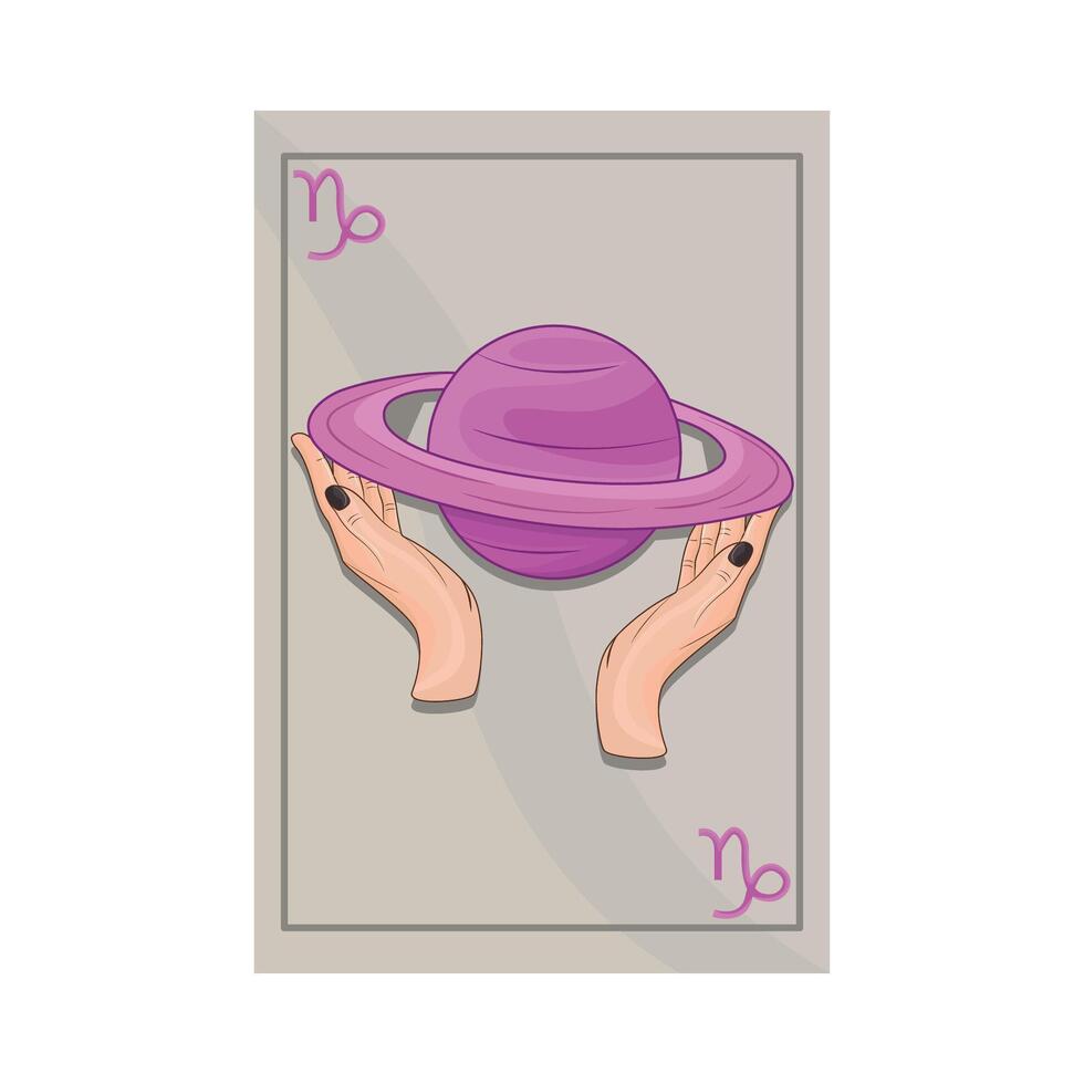 illustration of capricorn vector