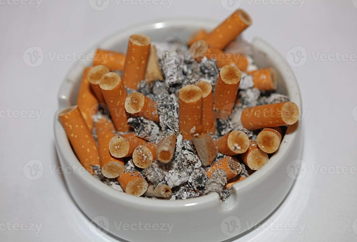 Full ashtray of cigarettes close up macro view smoking habits hi-res stock photography and images high quality big size instant download photo