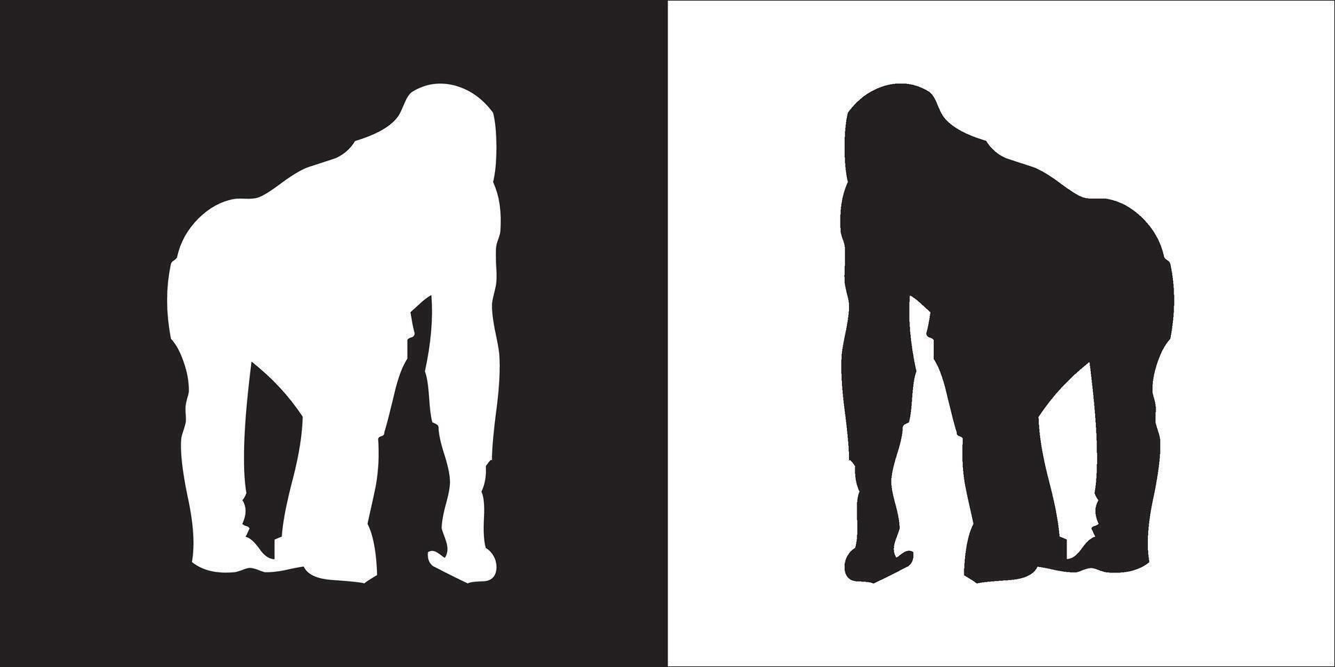 Illustration graphics of monkey icon vector