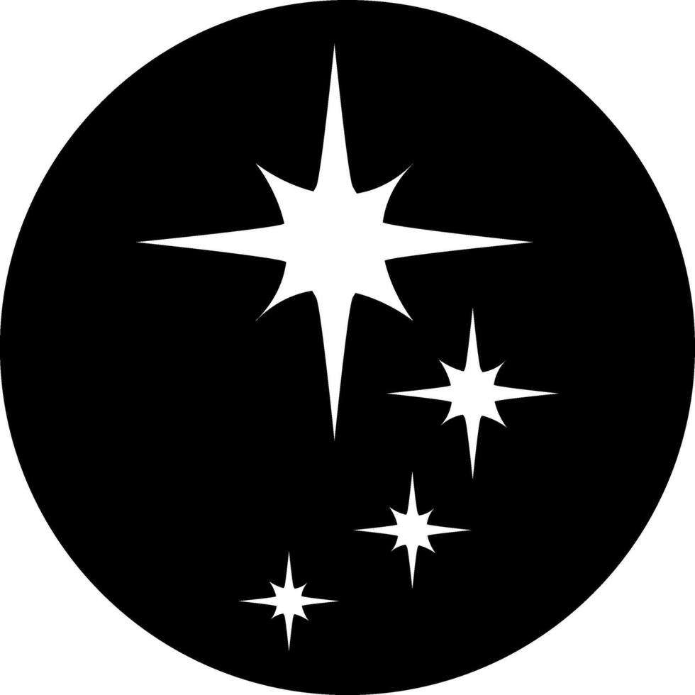 estrella icono . centelleo estrella ilustración signo. destellos símbolo. brillante Estallar logo. vector