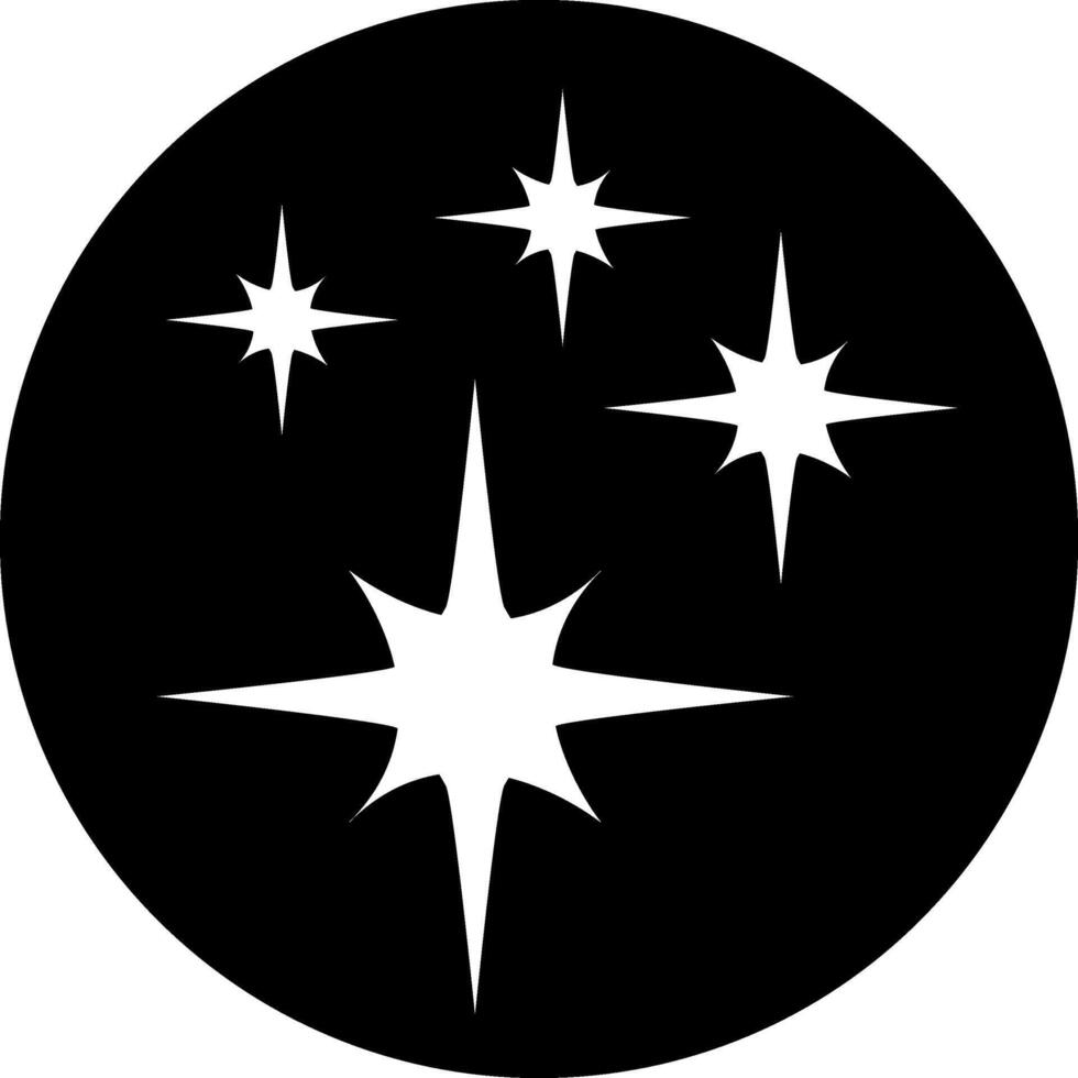 estrella icono . centelleo estrella ilustración signo. destellos símbolo. brillante Estallar logo. vector