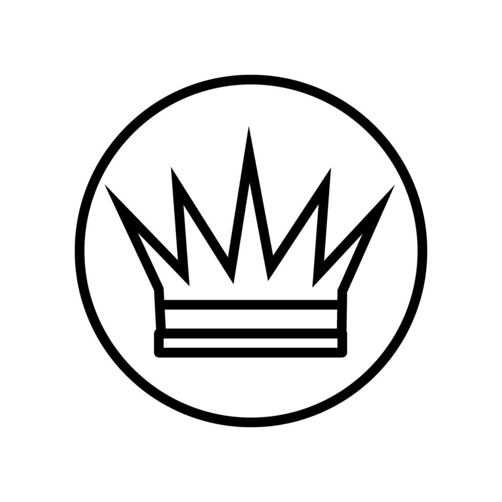 Crown icons. Royal Crown illustration symbol. king logo or sign. vector