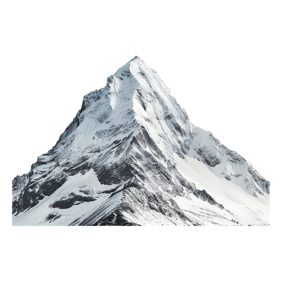 Mountain isolated on transparent background png