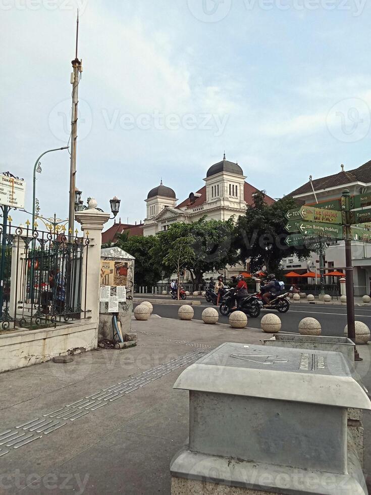 View of Jogjakarta Square and Malioboro Street photo