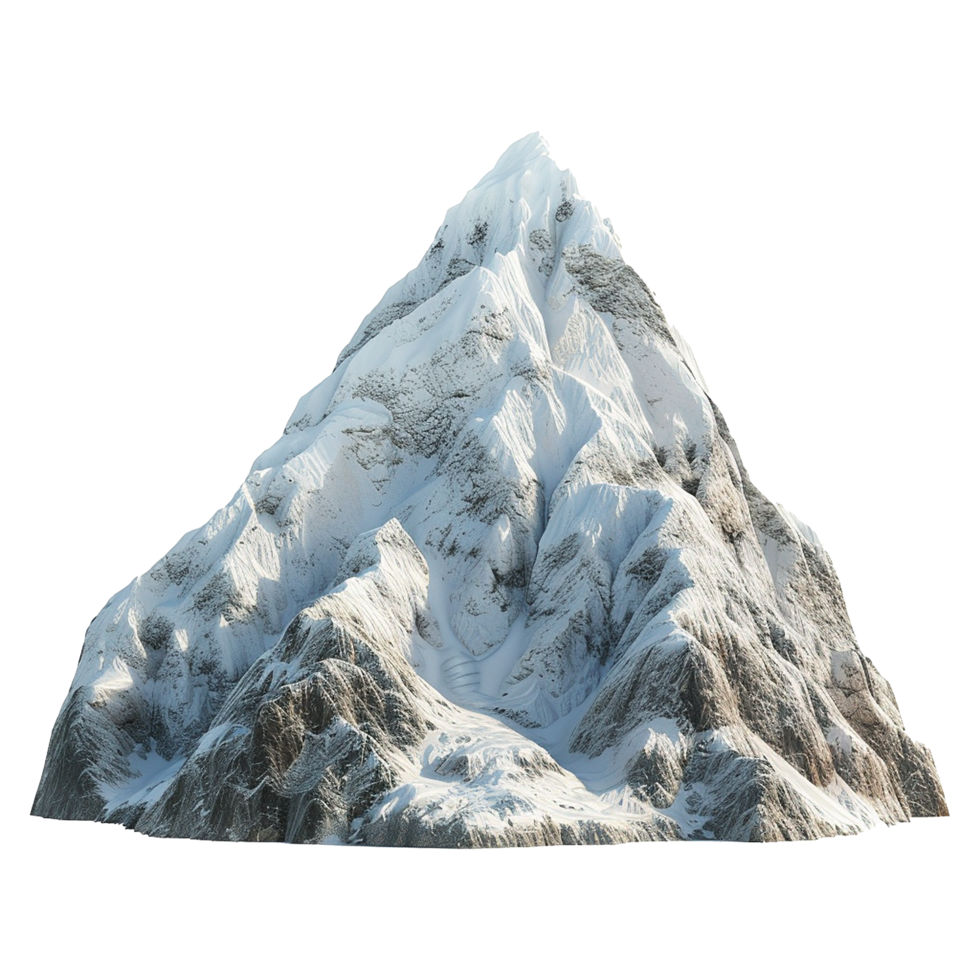 Mountain isolated on transparent background png
