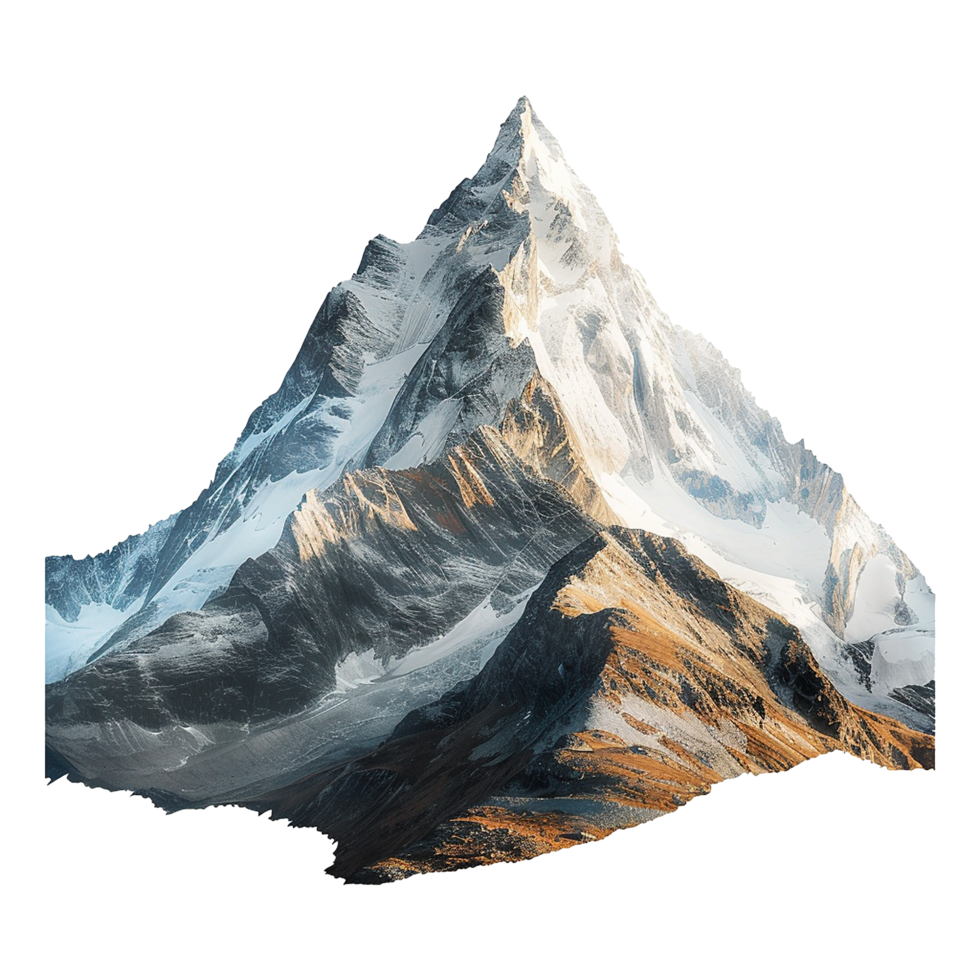 Mountain isolated on transparent background png