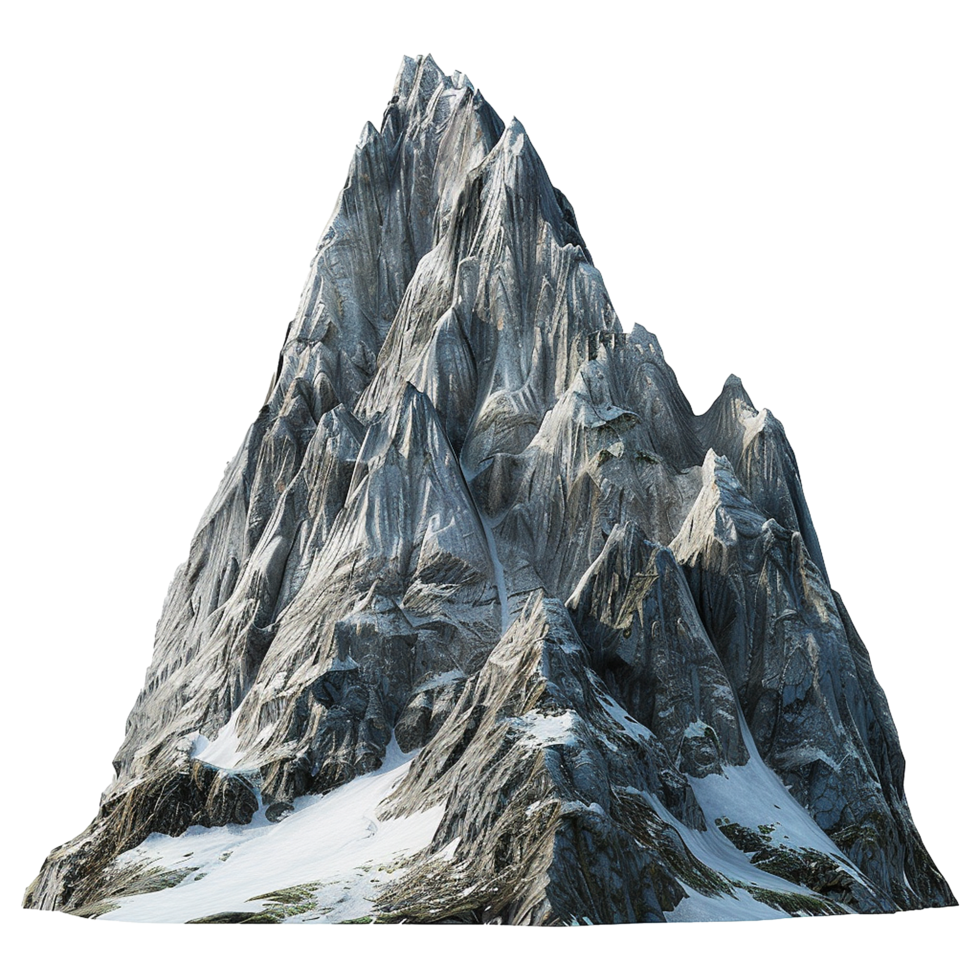 Mountain isolated on transparent background png