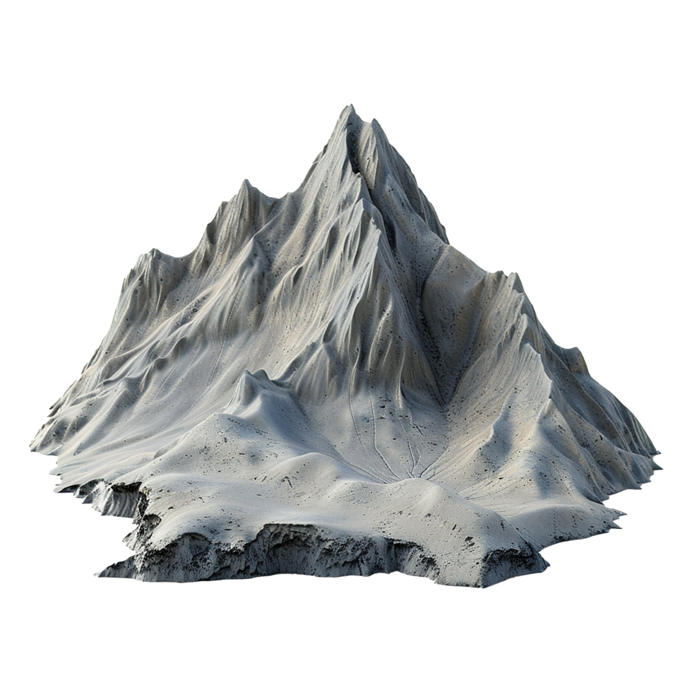Mountain isolated on transparent background png