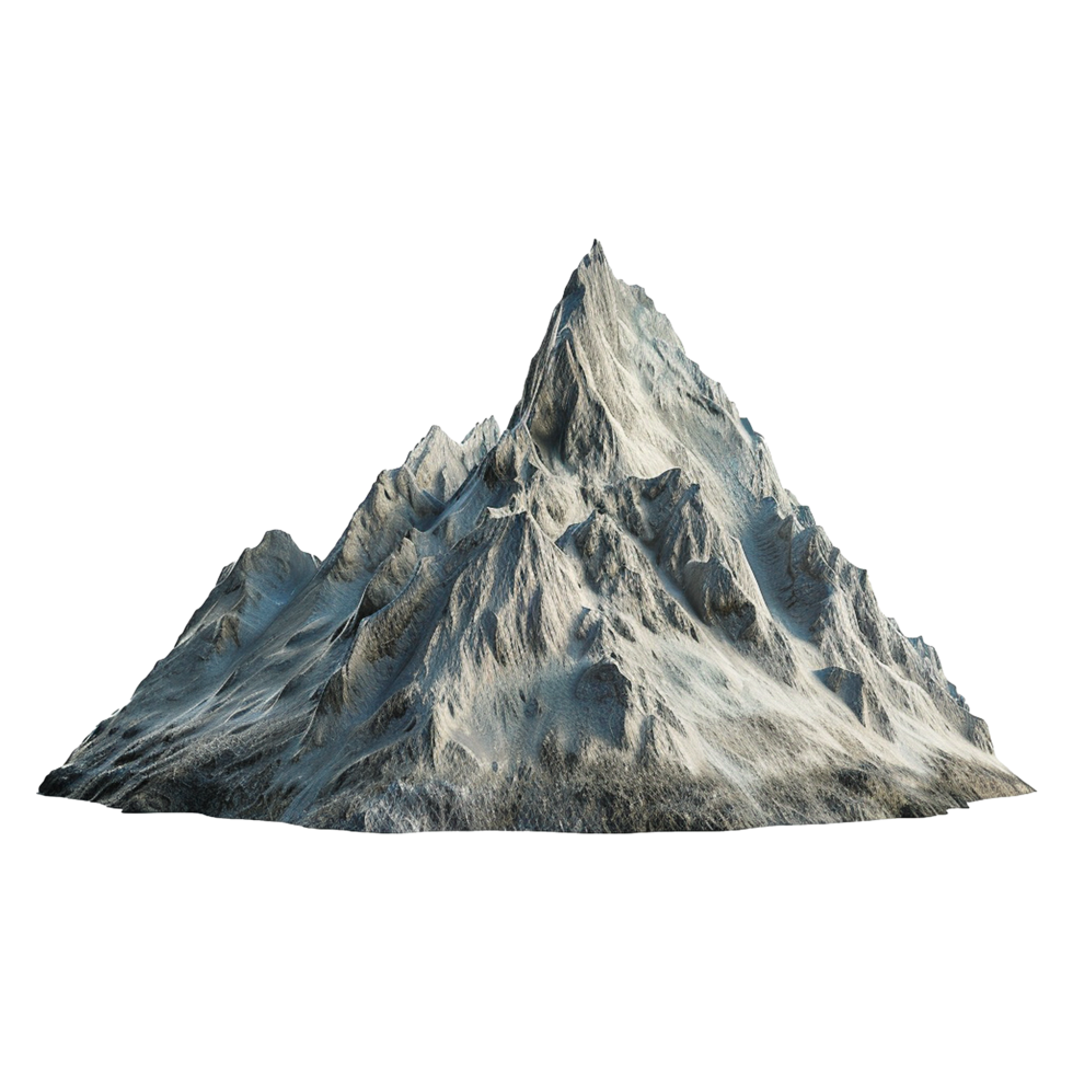 Mountain isolated on transparent background png