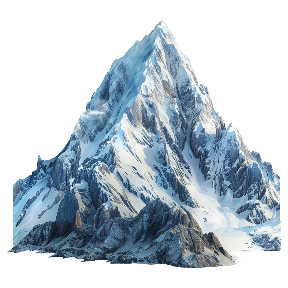 Mountain isolated on transparent background png