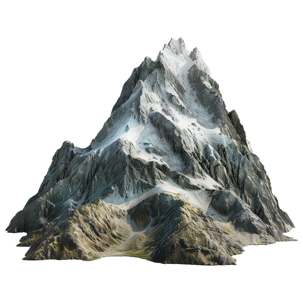 Mountain isolated on transparent background png