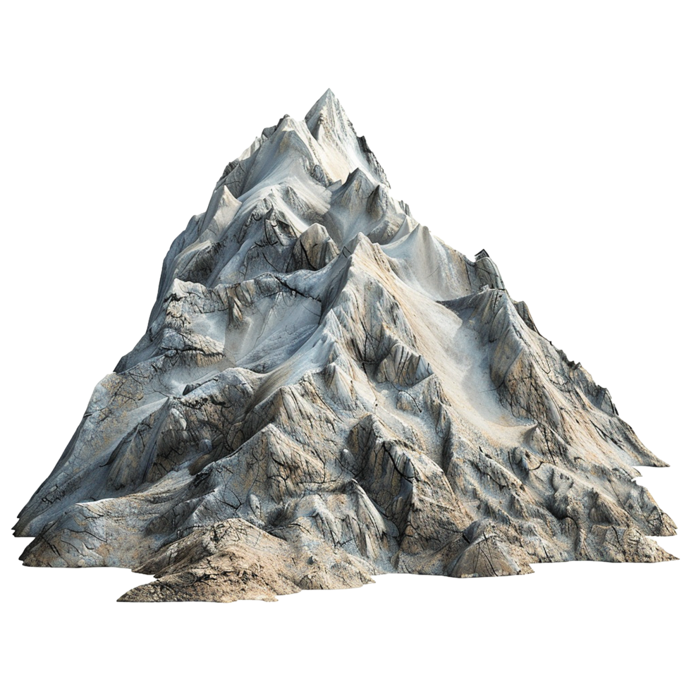 Mountain isolated on transparent background png
