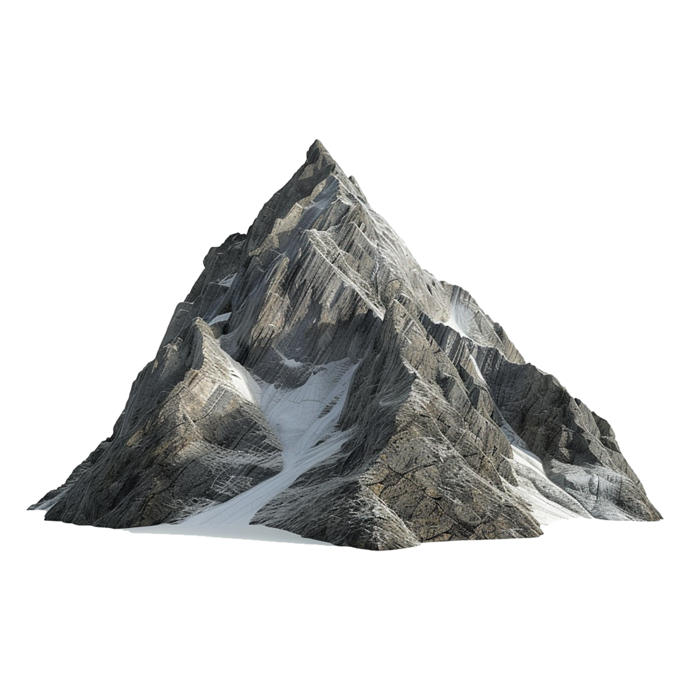 Mountain isolated on transparent background png