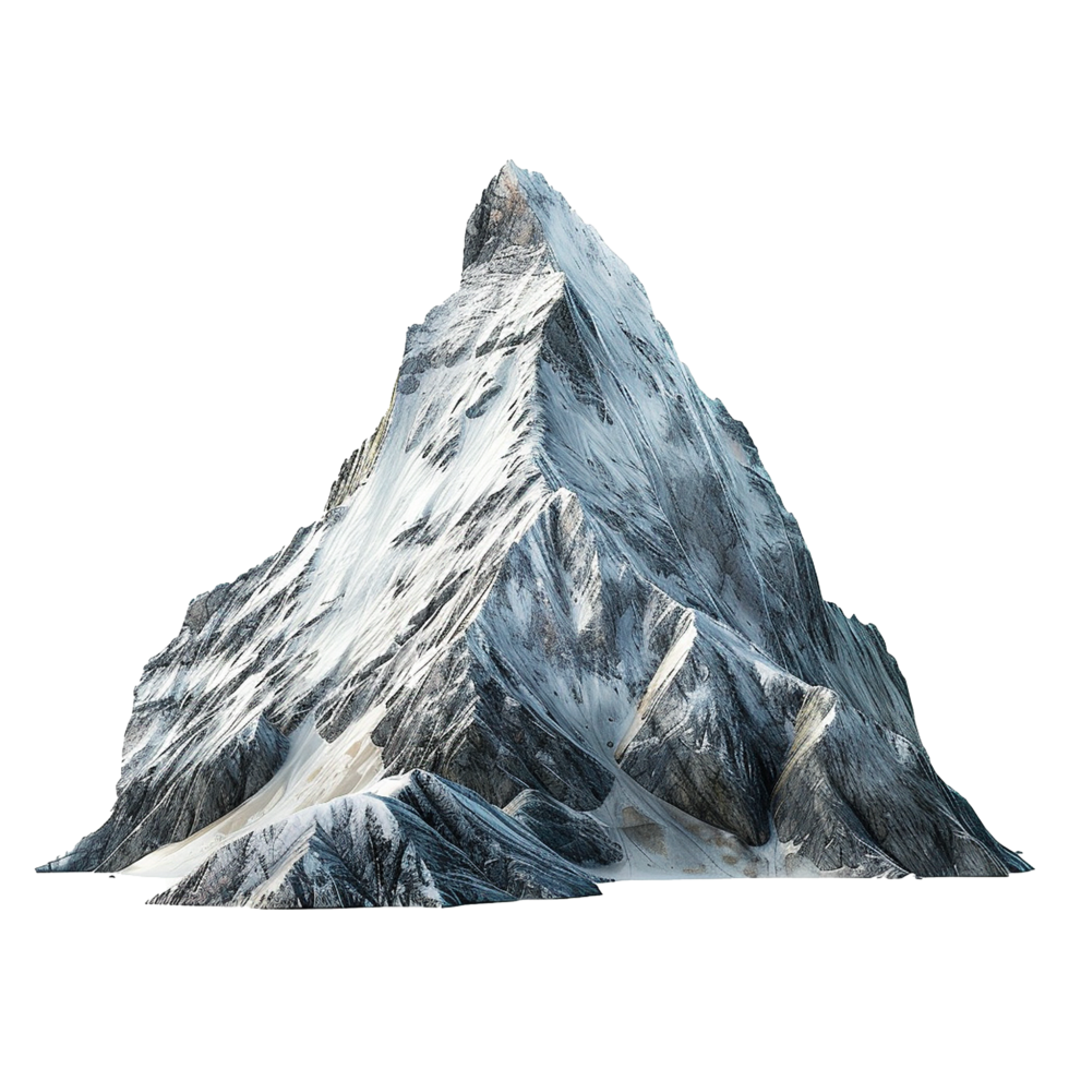 Montagne isolé sur transparent Contexte png