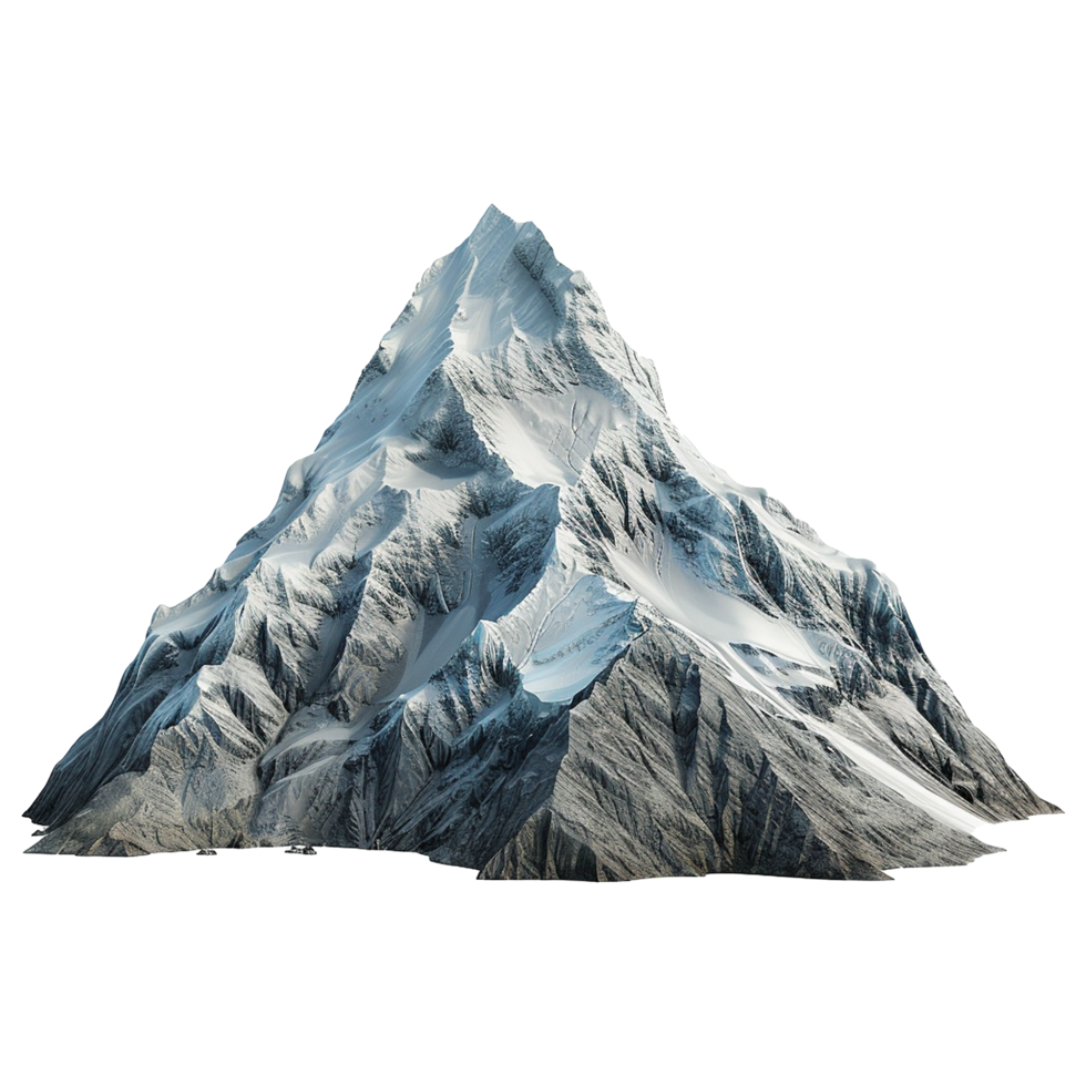 Mountain isolated on transparent background png
