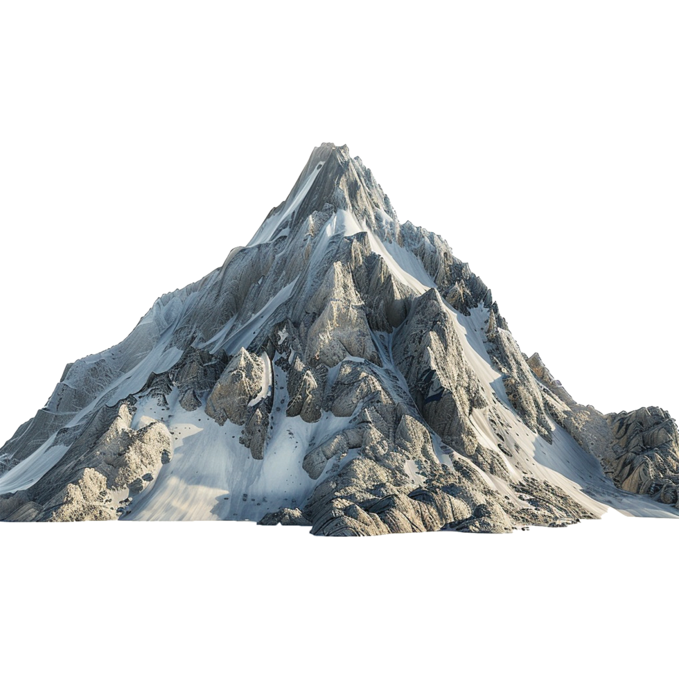 Mountain isolated on transparent background png